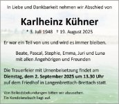 eine Anzeige