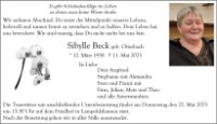 eine Anzeige